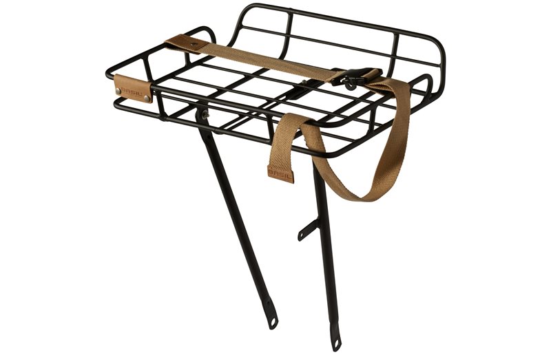 Forpakningsholder Basil Front Carrier Portland Mat Sort