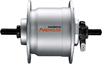 Dynamonav Shimano DH-C3000 2.4 W 36H ikke hurtigspænding 100 mm sølv