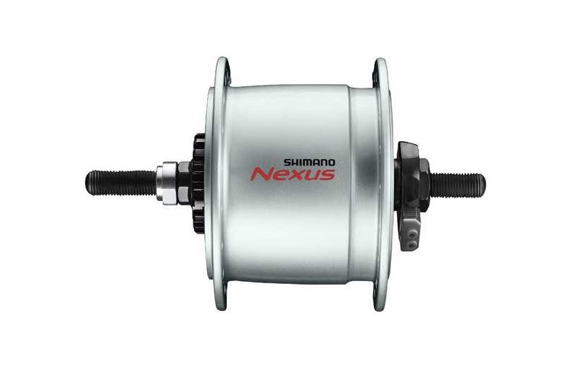 Dynamonav Shimano DH-C6000 3.0 W 36H møtrik rullebremse sølv