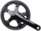 Krankset Shimano Alfine FC-S501 1 x 9 gear 45T 170 mm sort