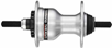 Forhjulsnav Shimano Nexave HB-IM40 rullebremse 36H ikke hurtigspænding 100 mm sølv