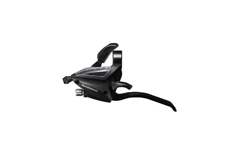 Gear-/bremsegreb Shimano Altus ST-EF500-4A, sæt, 3 x 8 gear, sort