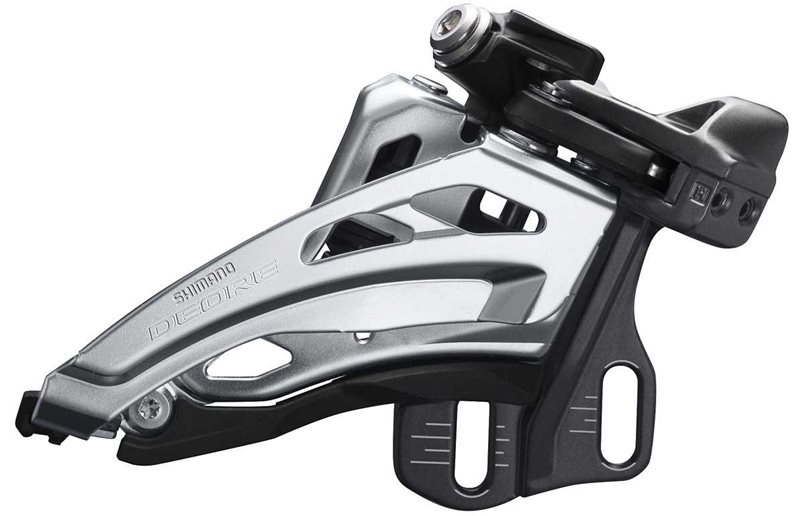 Frontderailleur Shimano Deore FD-M6020-E, 2 gear, e-type, front pull