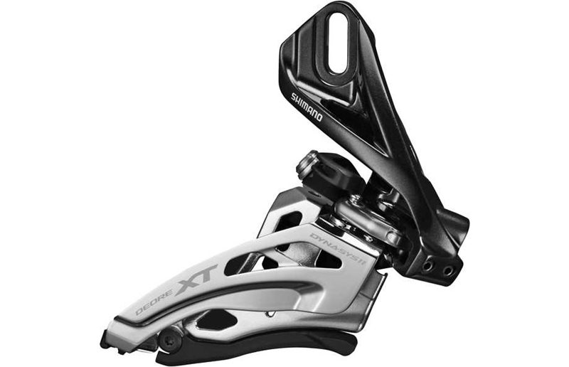 Forskifter Shimano XT FD-M8020-D, 2 gear, direkte montering, fronttræk