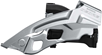 Forskifter Shimano Deore FD-T6000-L-3, 3 gear, lav klemme, dobbelttræk