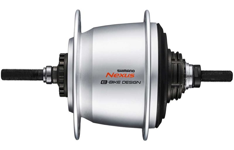 Baghjul Shimano Nexus 5 SG-C7000-5R rullebremse 32H 135 mm sølv