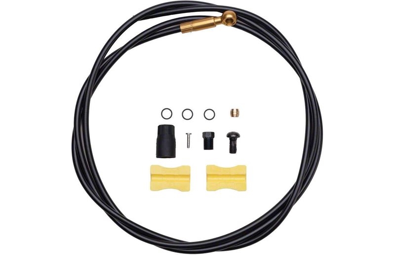 Bremseledning Shimano Saint SM-Bh90 Rakt/Banjo 1700 mm sort