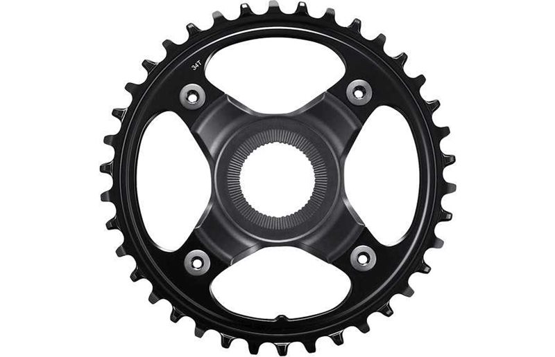 Shimano Eturatas STEPS Sm-Cre80/FC-E8050 50mm 10-11-vaihteinen 34T Musta