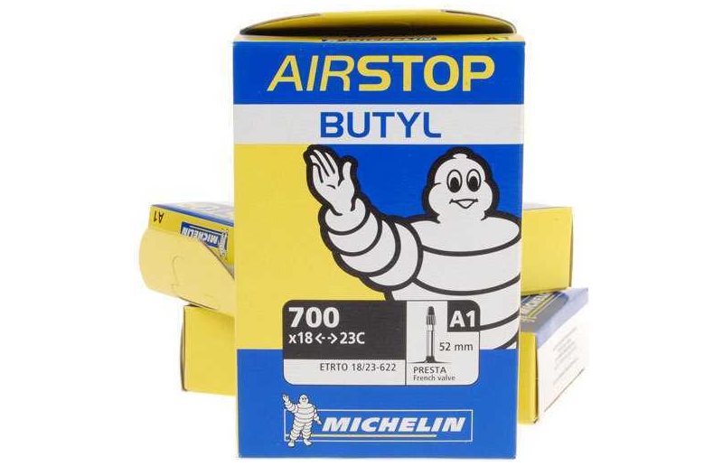 Michelin Cykelslang Airstop tube 18/25-622 Racerventil 40 mm