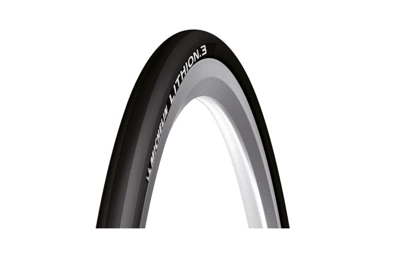 Cykeldæk Michelin LITHION3 Grip 25-622 Rød Foldbart
