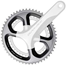 Drev Shimano Dura-Ace FC-9000 MC 110 bcd 2 x 11 gear 52T sort