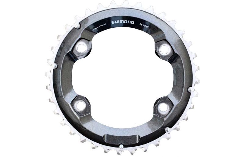 Shimano Eturatas XT FC-M8000 Bb 96 BCD 2x11-vaihteinen 34T Musta