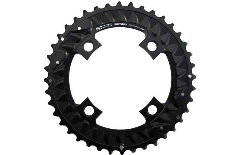 Shimano Eturatas FC-M6000 An 96 BCD 3x10-vaihteinen 40T Musta