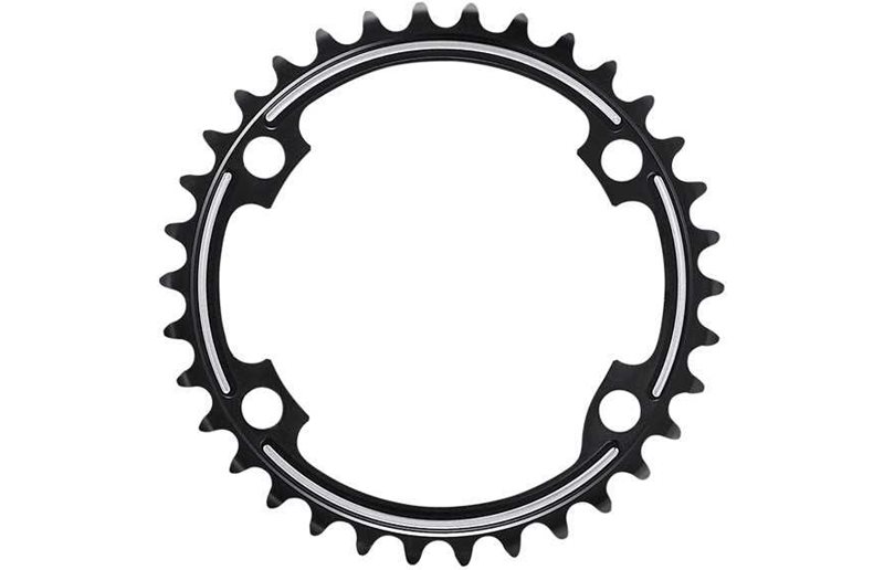 Shimano Gear Dura-Ace Fc-R9100 Mt 110 Bcd 2 X 11 Gear 36T Sort