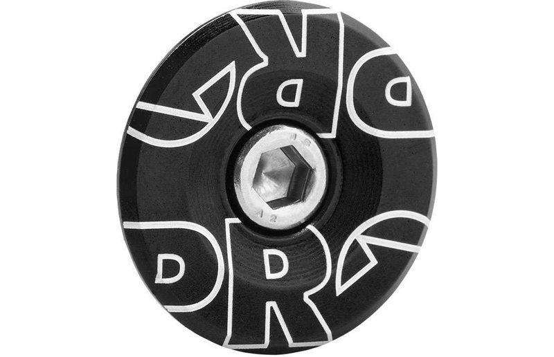 Dæksel Pro 1 1/8" aluminium sort