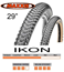 Maxxis Sykkeldekk Ikon 2C 60 TPI 57-622 (29 x 2.20") kanttråd Sykkeldekk svart