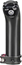 Saddelpind Bontrager Round Mast Cap SLR 5 mm forskud 135 mm sort