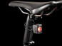 Saddelpind Trek Round Seat Cap 20 mm offset 135 mm sort