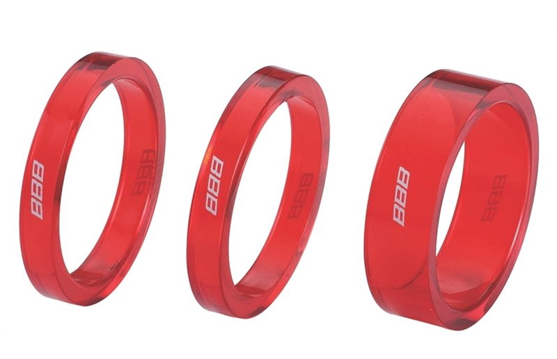 BBB Ohjainlaakeri Transspace 1 1/8" Punainen