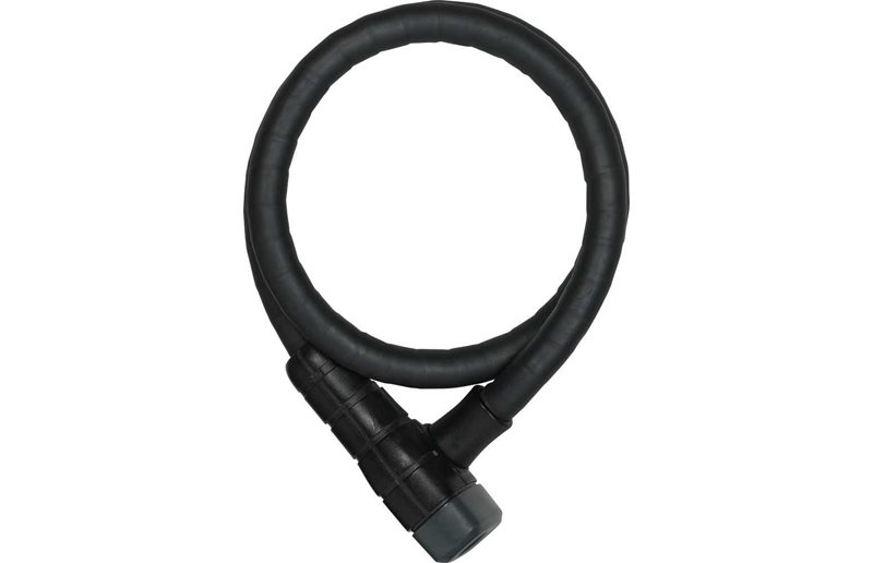 Vaijerilukko ABUS Steel-O-Flex 6615 Microflex SCMU 15x850mm musta