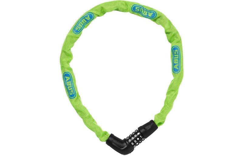 Yhdistelmälukko ABUS Steel-O-Chain 5805C 5x750mm Lime