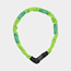 Yhdistelmälukko ABUS Steel-O-Chain 5805C 5x750mm Lime