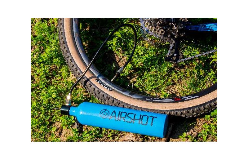Airshot Luftbeholder til tubeless-dæk