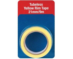 Fälgtejp Joe´s Tubeless Rim Tape 25 mm x 9 m gul