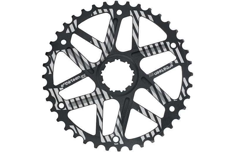 e*thirteen Irtoratas taakse Extended Range 42T SRAM 36T-yhteensopiva Musta