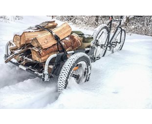 Burley Cykelkärra Cargo Trailer Flatbed