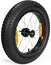 Pyöräpari Burley 16+ Wheel Kit 16x3" 2kpl Leveämmät renkaat pyöräkärryyn