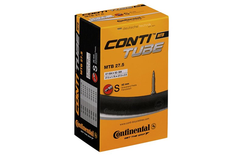 Sykkelslange Continental MTB 27.5" Presta 42mm 47/62-584