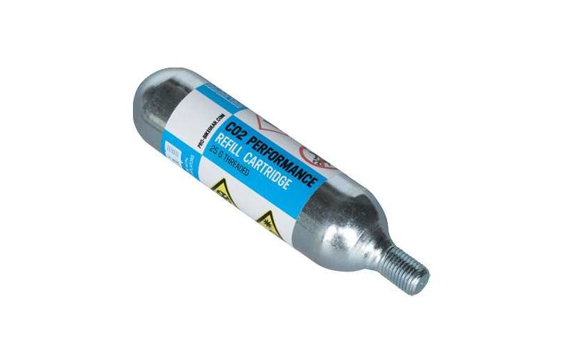 Pro Co2-Pumpe Kolsyrepatron Gjengede 2-pakning