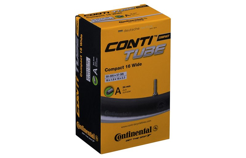 Continental Cykelslang Compact Tube Wide 50/57-305 Bilventil 34 mm