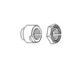 Shimano Lagerkona Fh-Rm35 Oikealle
