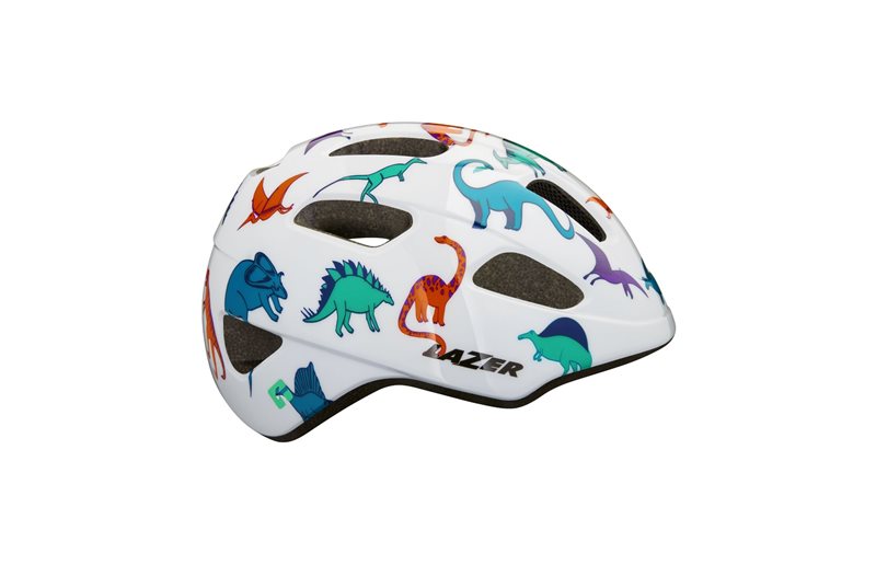 Lasten pyöräilykypärä Lazer Pnut Kc White/Green/Orange