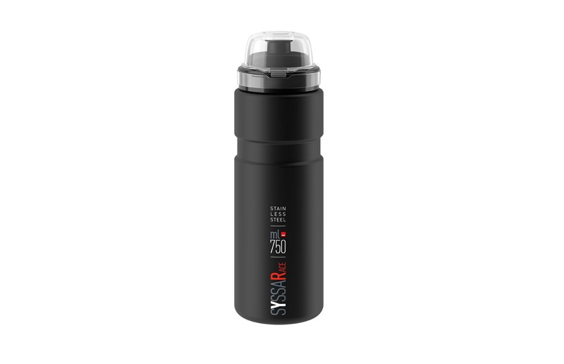 Cykelflaska Elite Syssa Race Glossy 750Ml Silver
