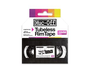 Tubeless vanneteippi Muc-Off Tubeless Rim Tape 35mm 10m sis.4kpl paikkauslappua