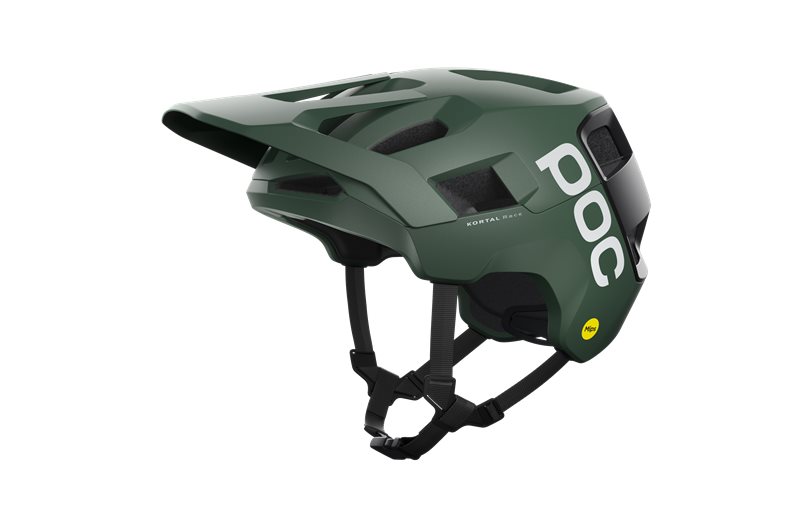 Poc Sykkelhjelm MTB Kortal Race Mips Epidote Green/Uranium Black Metallic