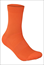 Poc Cykelstrumpor Fluo Sock Mid Fluorescent Orange