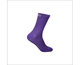 Poc Cykelstrumpor Lithe MTB Sock Mid Sapphire Purple