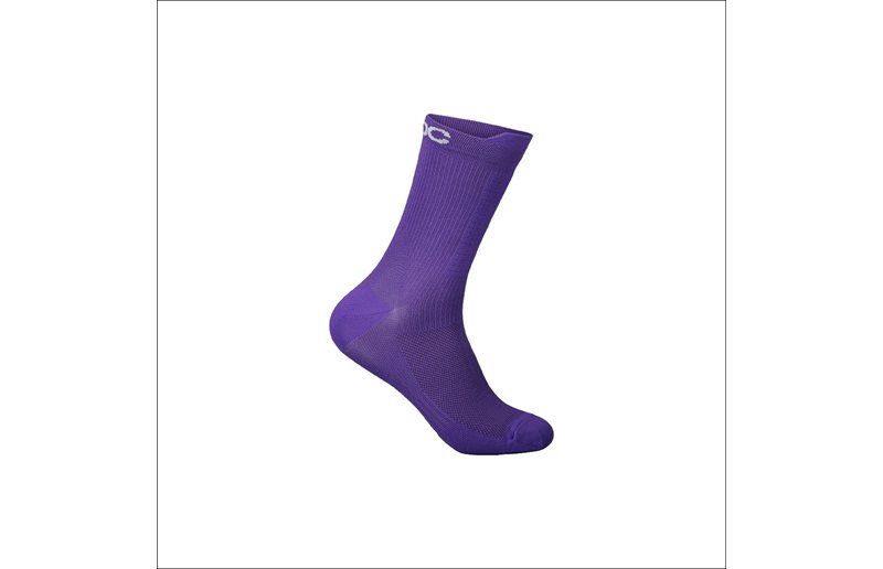 Poc Cykelstrumpor Lithe MTB Sock Mid Sapphire Purple