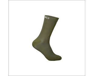 Poc Sykkelstrømper Lithe MTB Sock Mid Epidote Green