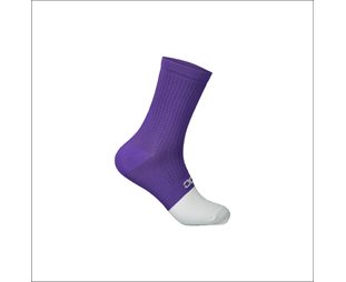 Poc Pyöräilysockor Flair Sock Mid Sapphire Purple/Hydrogen White