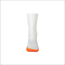 Poc Cykelstrumpor Flair Sock Mid Hydrogen White/Zink Orange