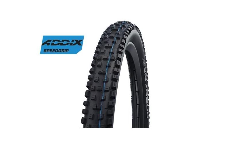 Maastorengas Schwalbe Nobby Nic Addix Soft Super Trail TLE 62-584 (27.5x2.40") Taitettava Musta