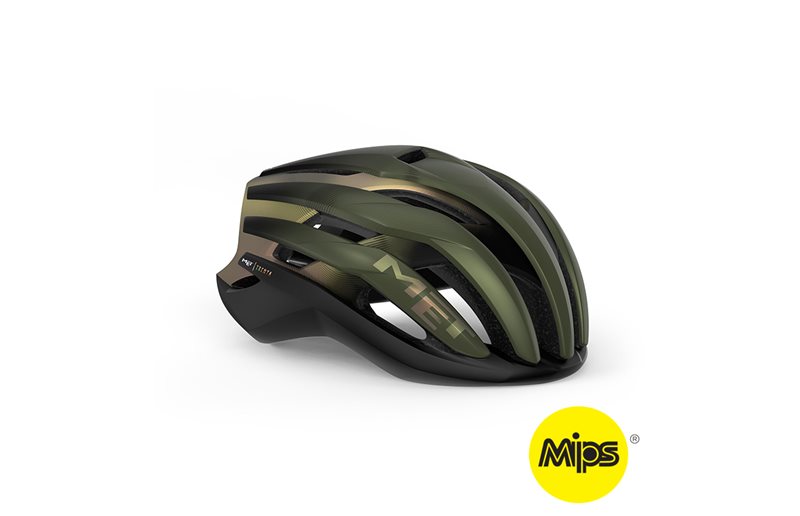 Maantiekypärä MET Road Trenta Mips Olive/Matt