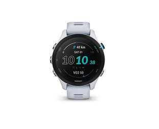 Juoksu-älykello Garmin Forerunner 255S Music Off White