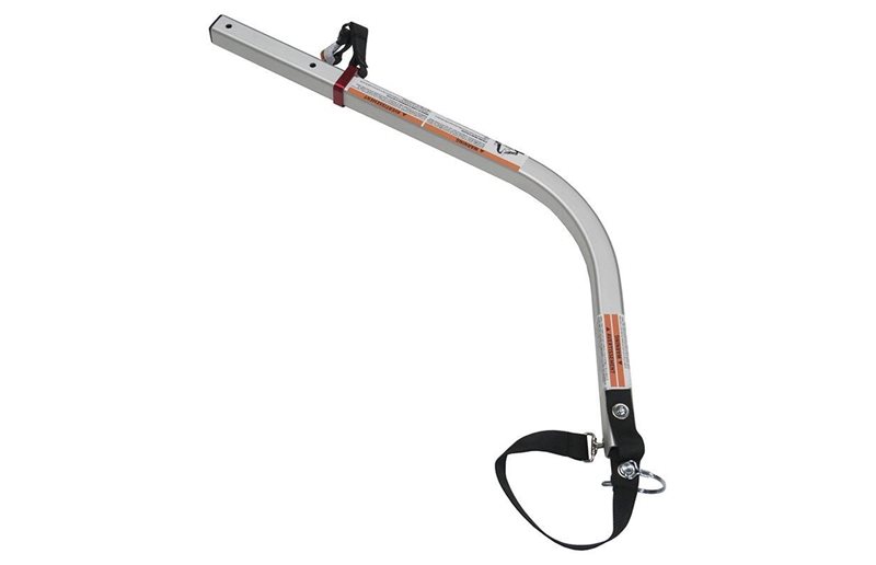 Pyöräkärryn vetoaisa Burley Tow Bar Assembly Double w/ Safety Strap - kaksipaikkaisiin kärryihin