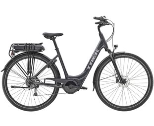 Trek Elsykkel Verve+ 1 Lowstep 300 Wh Solid Charcoal